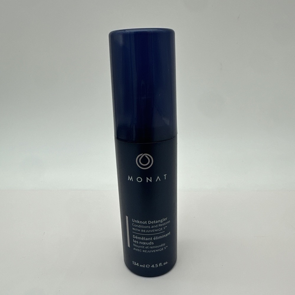 NEW - MONAT Unknot Detangler With Rejuveniqe S Conditions & Restores - 4.5 oz.